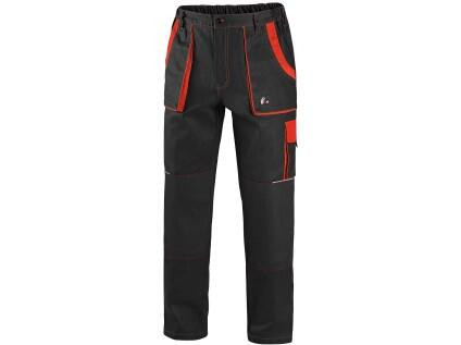Kalhoty CXS LUXY JOSEF, pánské, černo-oranžové