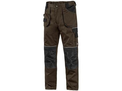 Kalhoty CXS ORION TEODOR, pánské, hnědo-černé