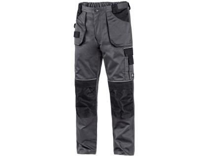 Kalhoty CXS ORION TEODOR, zkrácená varianta, pánské, šedo-černé