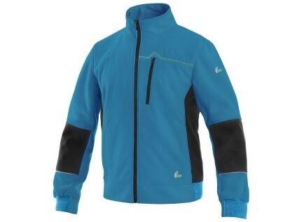 Mikina CXS TEXAS, pánská, středně modrá-černá