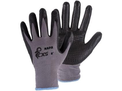 Rukavice CXS NAPA, máčené v nitrilu