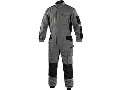 Kombinéza CXS STRETCH, pánská, šedo-černá