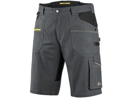 Kraťasy CXS STRETCH, pánské, tmavě šedo-černé