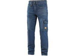 Kalhoty jeans CXS ALBI, p�nsk�, modr�