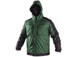 Bunda CXS IRVINE, zimn�, p�nsk�, zeleno-�ern�