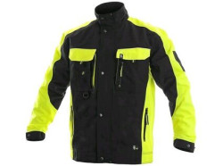 Bl�za CXS SIRIUS BRIGHTON, 170-176cm, �erno-�lut�