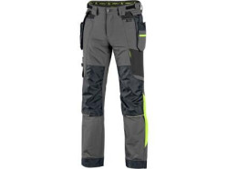 Kalhoty CXS NAOS p�nsk�, �edo-�ern�, HV �lut� dopl�ky