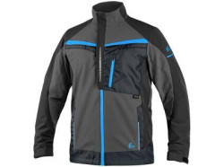 Bl�za CXS NAOS, p�nsk�, �edo-�ern�, HV modr� dopl�ky