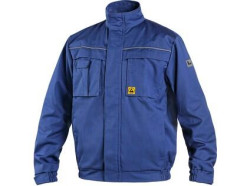 Bl�za CXS ELEKTROTECHNIK II, antistatick� a ESD,  p�nsk�, modr�