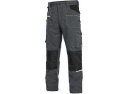 Kalhoty CXS STRETCH, p�nsk�, tmav� �edo-�ern�