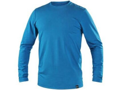 Triko CXS SIMON, dlouh rukv, azurov modr