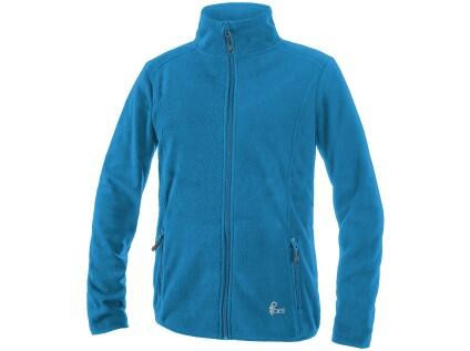 Mikina CXS GRANBY CHILD, dětská, fleece, azurově modrá