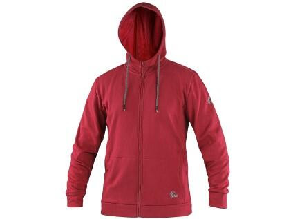 Mikina CXS HARRISON, pánská, červená