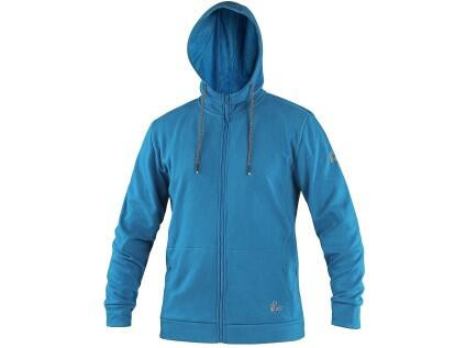 Mikina CXS HARRISON, pánská, středně modrá