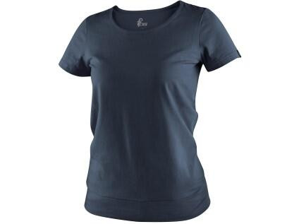 Tričko CXS EMILY, dámské, krátký rukáv, tmavě modrá