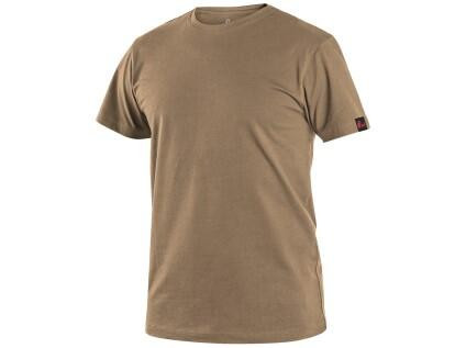 Tričko CXS NOLAN, krátký rukáv, béžové